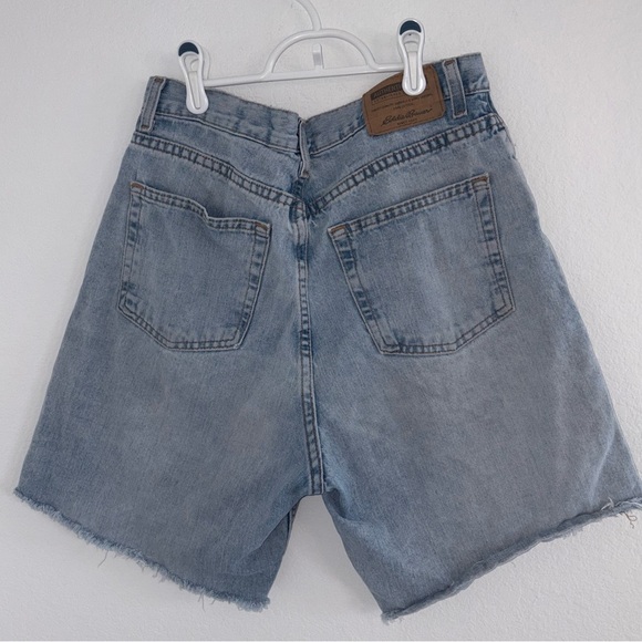 Eddie Bauer High Waisted Denim Shorts - Picture 7 of 12